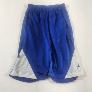 Air Jordan Shorts Mens S.Blue White Jumpman Logo Basketball Shorts Pockets VTG